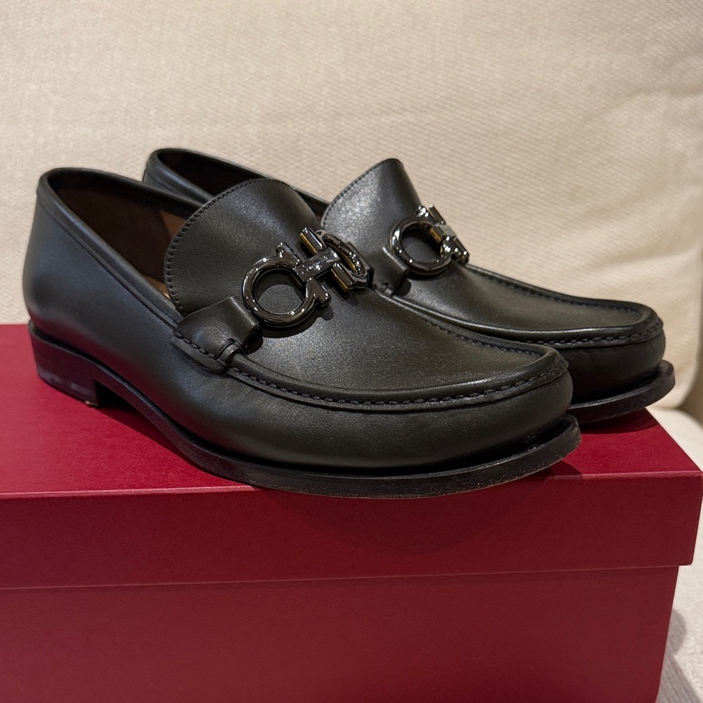 Ferragamo Rolo Muschio Calf